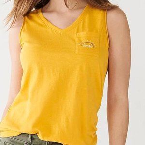 Sonoma Goods For Life Sunshine V-neck Girlfriend Tank